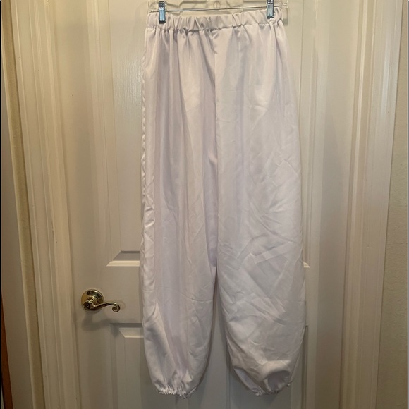 None Pants - White karate pants, size XXL